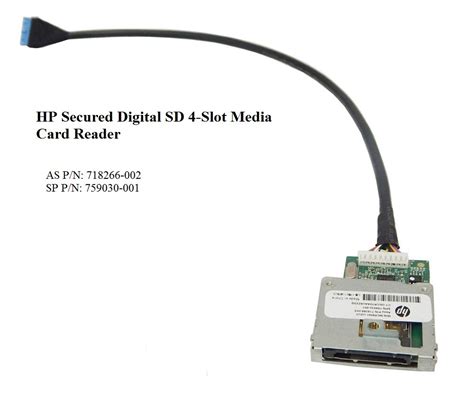 hp sd card reader removal